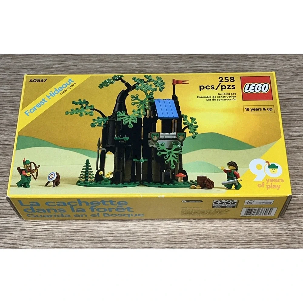 LEGO 40567 Forest Forestmen Hideout Castle System 90th Anniversary New Sealed
